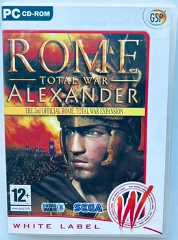 Rome Total War Alexander (White Label), Б/У, английская версия - диск для PC