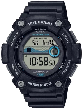 Часы наручные Casio WS-1300H-1A Moon Phase illuminator