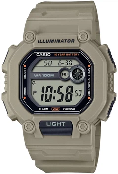 Часы наручные Casio W-737HX-5A тактические хаки