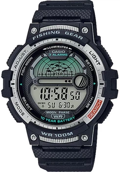 Годинник наручний Casio WS-1200H-1A Fishing Gear для риболовлі