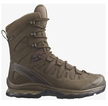 Мужские тактические зимние берцы Salomon Quest 4D Forces High GTX размер 37 23 см Dark Brown