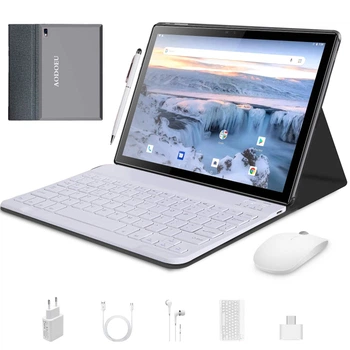 Планшет 10.1" AODOEU G18 4/64Gb 4 ядра 2-SIM Android 11 8000mAh Серый g3