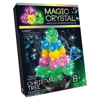 Дитячий набір для проведення дослідів "MAGIC CRYSTAL" Danko Toys ОМС-01 (Christmas Tree Multicolor)