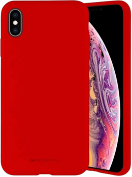 Etui Mercury Silicone do Apple iPhone 13 Pro Red (8809824770951)