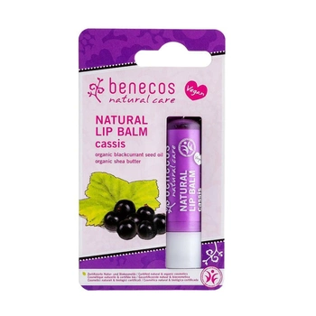 Balsam naturalny do ust Benecos Czarna Porzeczka 4.8 g (4260198095028)