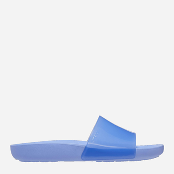Жіночі шльопанці Crocs Splash Shine Slide CR208538-MOJE 37-38 (W7) 23 см Світло-сині (196265286393)