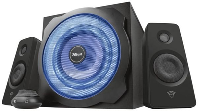 Акустична система (Колонки) Trust 2.1 gxt 628 Tytan Illuminated Speaker Set Black 20562_trust