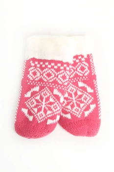 Рукавички MTP 15х12 Рожевий (BR-3084_Pink-White)