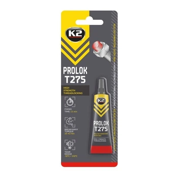 Клей фиксатор резьбовых соединений K2 Bond High красный 6 мл