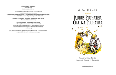 Kubuś Puchatek. Chatka Puchatka - Alan Alexander Milne, Irena Tuwim (9788310138255)