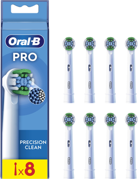 Насадки для електричної зубної щітки Oral-B Pro Precision Clean, 8 шт (8006540847459)