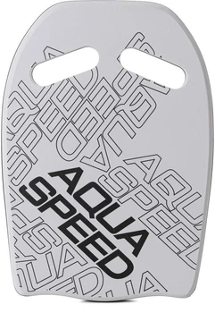 Доска для плавания Aqua Speed WAVE KICKBOARD 3981 серый Унисекс 43x28x3,6cм 539-26