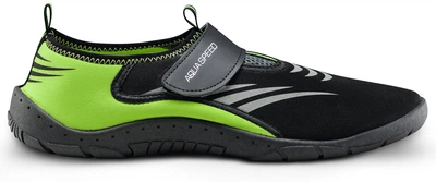 Аквашузы Aqua Speed AQUA SHOE MODEL 27A 7600 черный, серый, флуоресцентный желтый Уни 40