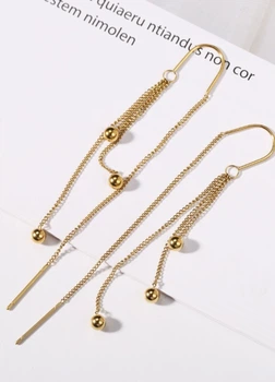 Женские серьги Три Солнца No Brand 1093-01 Золотой