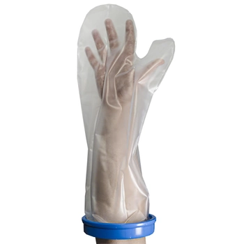 Вологозахисний чохол Lesko JM19034 пристосування для миття рук для захисту рани гіпсу від попадання води