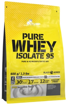 Protein Olimp Pure Whey Isolate 95 600 g Wiśnia - jogurt (5901330057311)