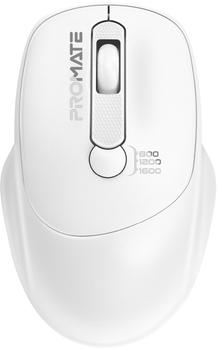 Мышь Promate UniGlide Wireless White (uniglide.white)