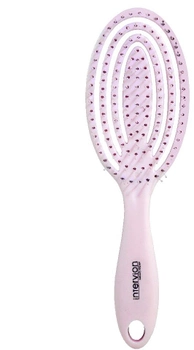 Гребінець Inter Vion iComfort Hair Brush для волосся Пудрово-рожевий (5902704986756)