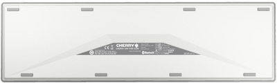 Zestaw bezprzewodowy Cherry DW 9100 Slim RF Wireless + Bluetooth Biały/Srebrny (JD-9100DE-1)