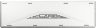 Zestaw bezprzewodowy Cherry DW 9100 Slim RF Wireless + Bluetooth Biały/Srebrny (JD-9100DE-1)