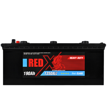 Автомобільний аккумулятор 190Ah 1350A RED X R+ (прав+)