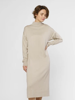 Сукня жіноча бежева Arber Dress t-neck WW1 WTR-142 XS бежевий (W22.07.60.331)