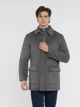 Пальто чоловіче сіре Arber WOOL PARKA 2 52 зріст 5 сірий (M07.01.12.331)