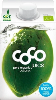 Napój z sokiem Dr Martines Woda Kokosowa Naturalna Bio 500 ml (4260183213130)
