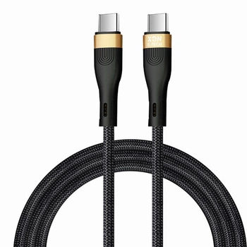 Кабель XON SmartCable Type-C - Type-C PD 100W 2м MaxCharge Черный (SC302C1W2B 609)