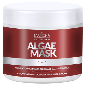 Maska odmładzająca Farmona Professional Algae Mask algowa ze śluzem ślimaka 160 g (5900117975954)