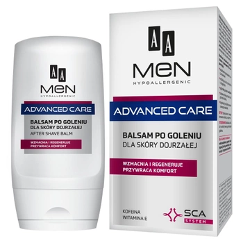 Balsam po goleniu AA Men Advanced Care dla skóry dojrzałej 100 ml (5900116024707)