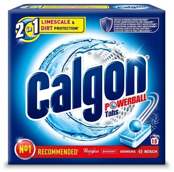 Таблетки для пральних машин Calgon 2 в 1 15 шт (5997321701813)