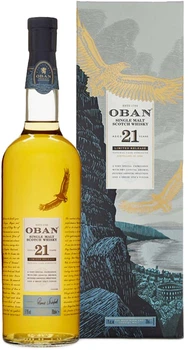 Віскі Oban 21 рік 57.9% 0.7 л в подарунковій упаковці (5000281051765)