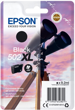 Tusz Epson 502XL Black (8715946652801)