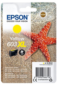 Картридж Epson 603XL Yellow (8715946666716)