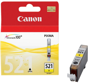 Картридж Canon CLI-521Y Yellow (4960999577531)