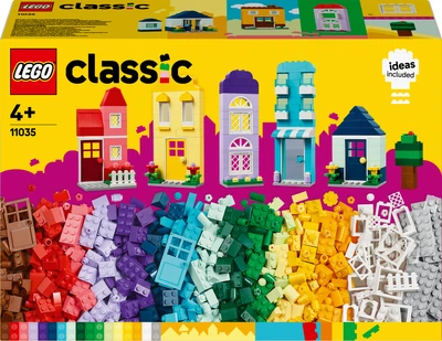 Zestaw klocków LEGO Classic Kreatywne domy 850 elementów (11035)