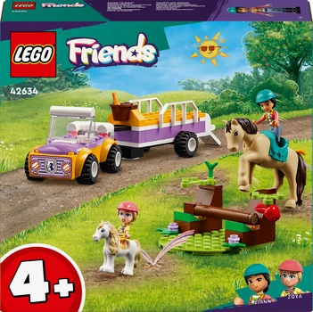 Конструктор LEGO Friends Причіп для коня й поні 105 деталей (42634)