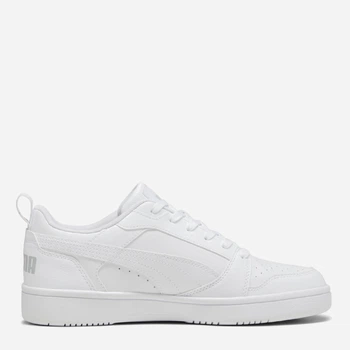 Чоловічі кеди низькі Puma Rebound V6 Low 39232803 41 (7.5UK) 26.5 см Puma White-Cool Light Gray (4099683263822)