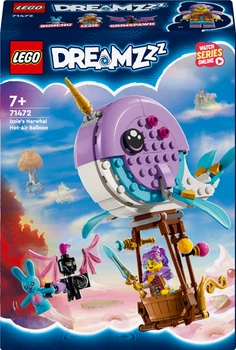 Конструктор LEGO DREAMZzz Повітряна куля Іззі Нарвал 156 деталей (71472)