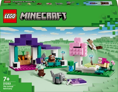 Конструктор LEGO Minecraft Притулок для тварин 206 деталей (21253)