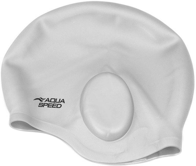 Шапка для плавання Aqua Speed EAR CAP 5875 (128-26) Срібляста (5908217658753)