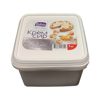 Крем-сир 24,4 % для суші та десертів TM Baltais Professional for Sushi 3,0 кг