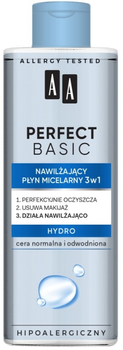 Płyn micelarny AA Perfect Basic 3w1 Hydro nawilżający 200 ml (5900116082714)