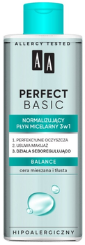 Płyn micelarny AA Perfect Basic 3w1 Balance normalizujący 200 ml (5900116082721)