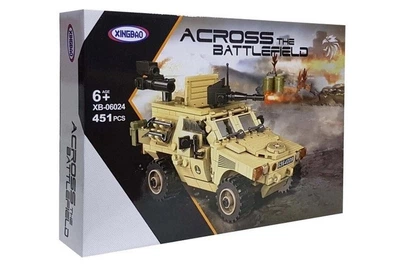 Конструктор XINGBAO XB-06024 Военная машина Хамер 451 деталей 45*7*33см