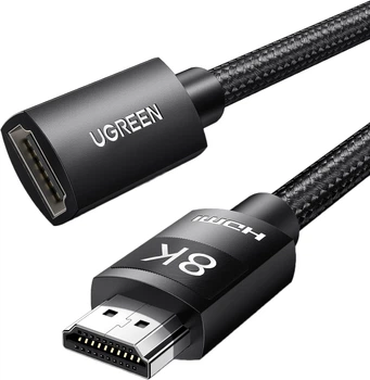 Кабель Ugreen HD151 HDMI 8K Male To Female Extension Cable 1 м Black (UGR-40447)