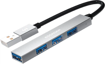 USB-хаб ESSAGER Fengyang 4 in 1 Splitter USB-A port (EHBA04-FY10-P)