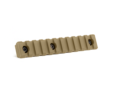 Рейка Пікатінні КРУК CRC 9016 Coyote Tan на 11 слотів із кріпленням M-Lok