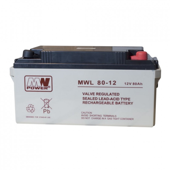 Батарея к ИБП MWPower AGM 12V-80Ah (MWL 80-12) (170755)